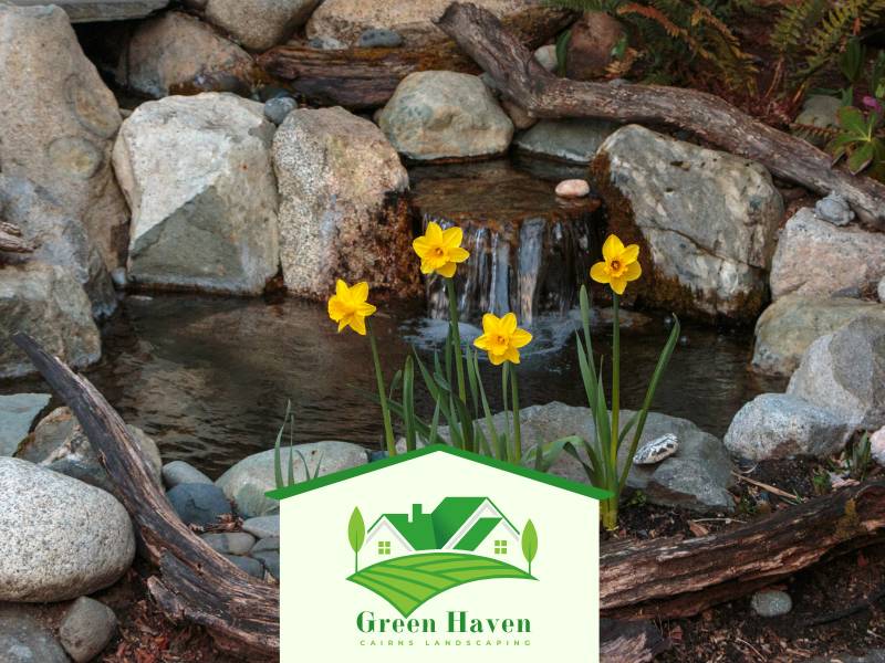 Garden Cairns Feature Water Installation QLD